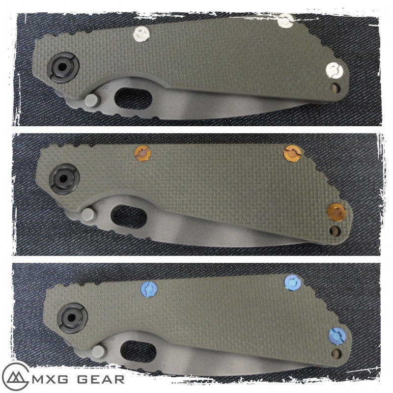 Custom Made Titanium Screws and Nuts for Strider SNG & SMF