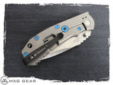 Custom Made Titanium Deep Carry Pocket Clip For Zero Tolerance Knives