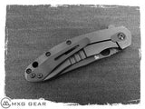 Custom Made Titanium Pocket Clip For Spyderco Southard