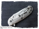 Custom Made Titanium Pocket Clip For Zero Tolerance Knives