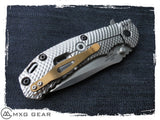 Custom Made Titanium Pocket Clip For Zero Tolerance Knives