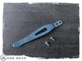 Custom Made Titanium Pocket Clip For Zero Tolerance Knives