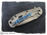 Custom Made Titanium Pocket Clip For Zero Tolerance Knives