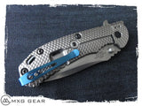 Custom Made Titanium Deep Carry Pocket Clip For Zero Tolerance Knives