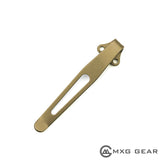 Custom Made Titanium Deep Carry Pocket Clip For Zero Tolerance ZT0909