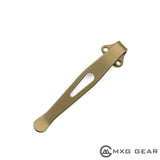 Custom Made Titanium Deep Carry Pocket Clip For Zero Tolerance ZT0909