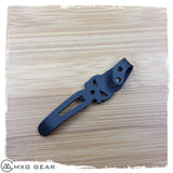 Custom Made Titanium Deep Carry Pocket Clip For Spyderco Southard