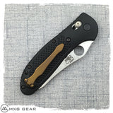 Custom Made Titanium Pocket Clip For Benchmade Knives