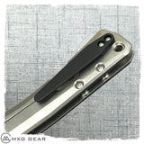 Custom Made Titanium Pocket Clip For Zero Tolerance Knives ZT0808