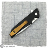 Custom Made Titanium Deep Carry Pocket Clip Made For Kershaw Knives