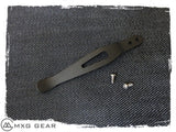 Custom Made Titanium Pocket Clip For Zero Tolerance Knives